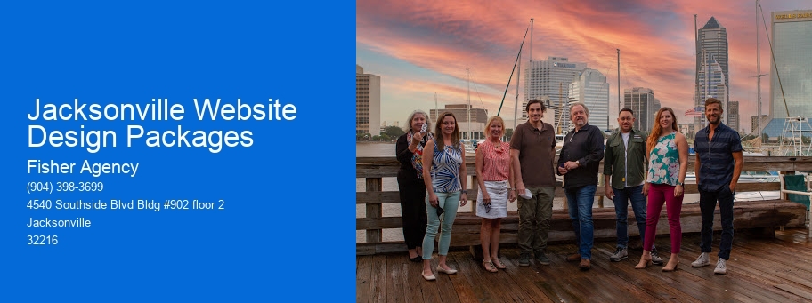 Jacksonville Website Design Packages